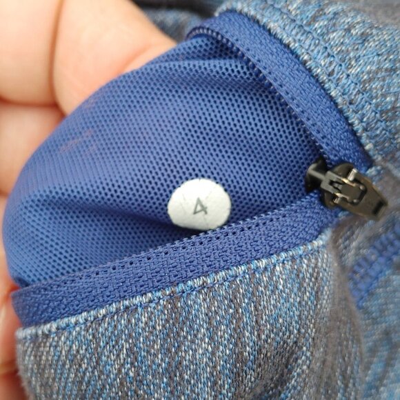 Lululemon Forme Jacket Women's Size 4 Heathered Full Zip Reversible - Picture 5 of 5